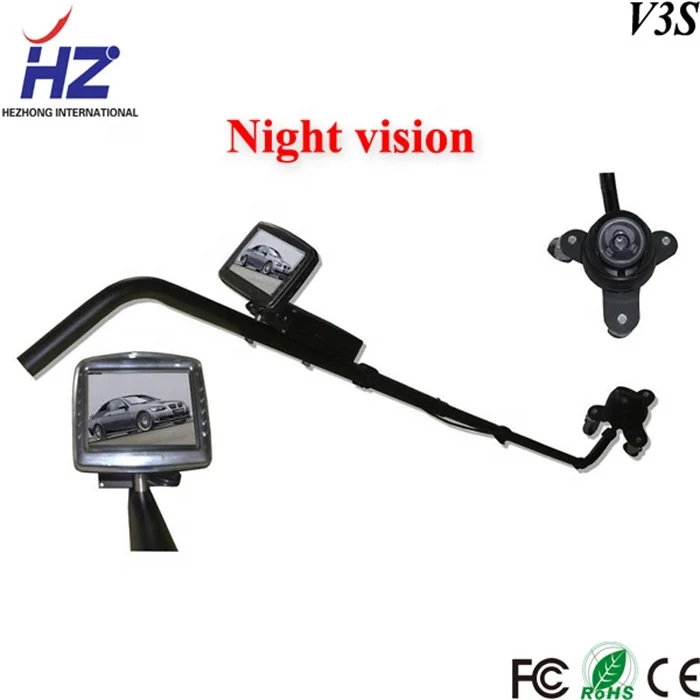Security Checking UVSS with 3.5 inch  CCD Inspection Camera Under Car