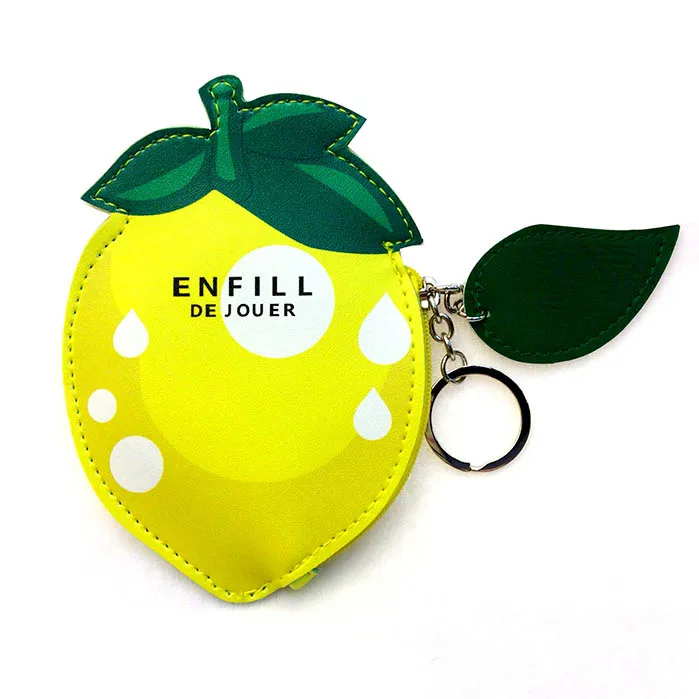 Wholesale  coin purse fruit shaped coin purse