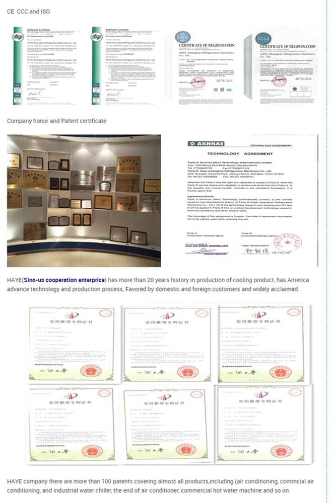 
Industrial Air Cooled Water Chiller for aquarium 