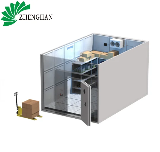 commercial kitchen cool room cold storage walk in refrigerator freezer, chiller cold room 2*2*2.4M