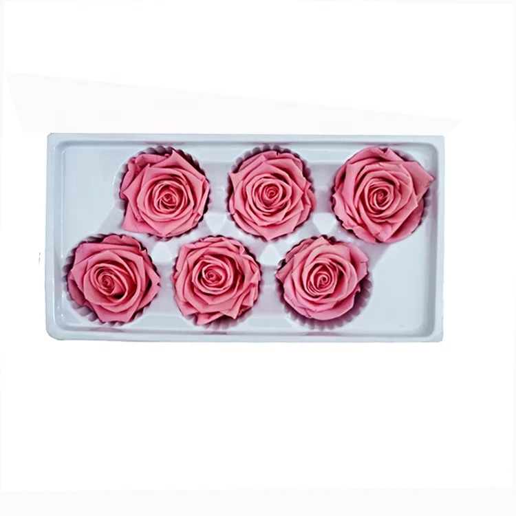 High Quality Preserved Flower Rose Bud Artificial Flower for Florist Supplies