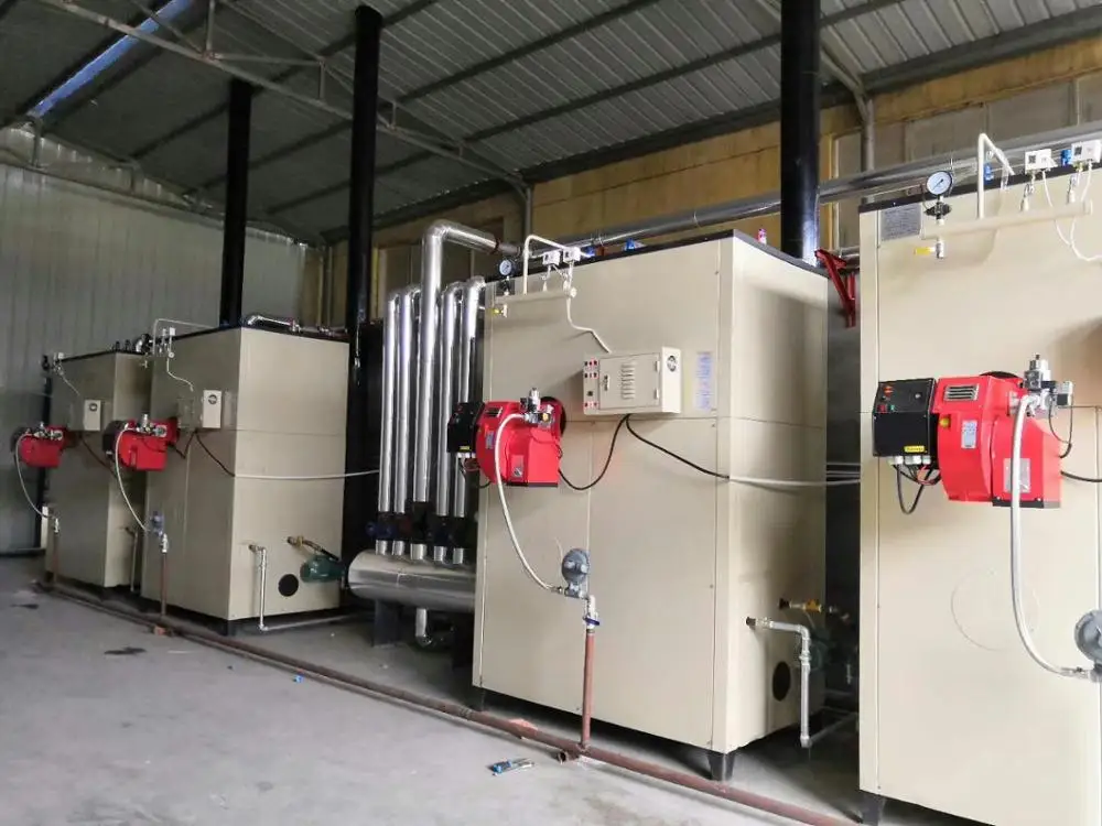 
low nitrogen energy saving and environment pritection FULI brand 300KG vertical type oil/gas fired steam boiler 