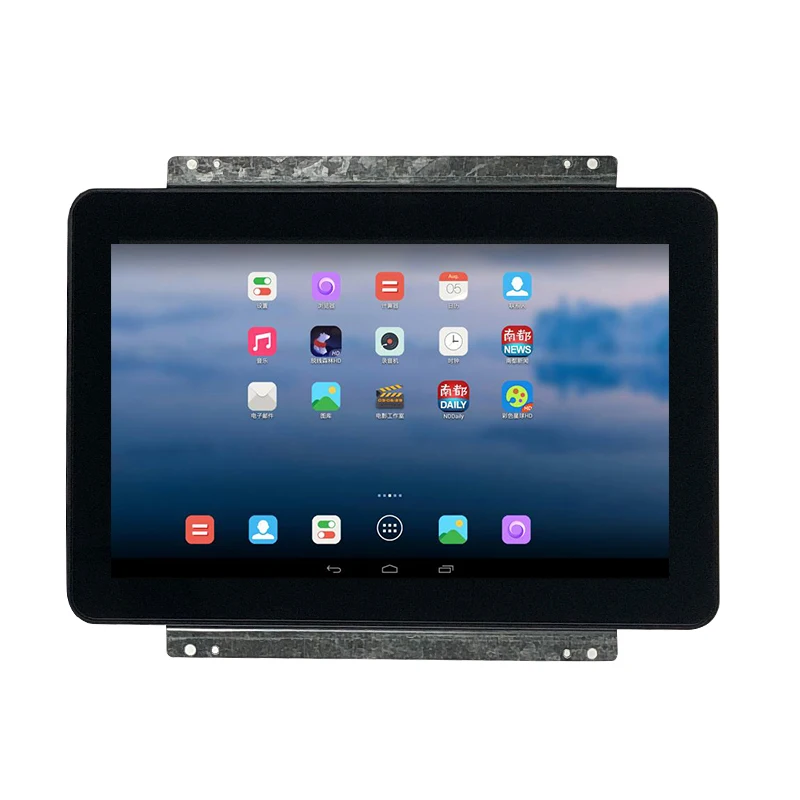 10.1 inch Embedded industrial android capacitive touch panel pc RK3288 RK3399  RJ45 POE  power ips screen all in one tablet PC
