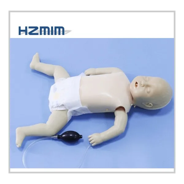 CPR training infant baby manikin with controller, CPR infant manikin