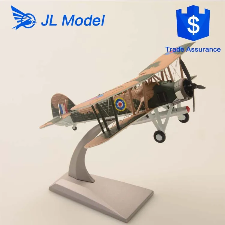 
1940 United Kingdom Faircy Swordfish MK I 1/72 desktop airplane model 