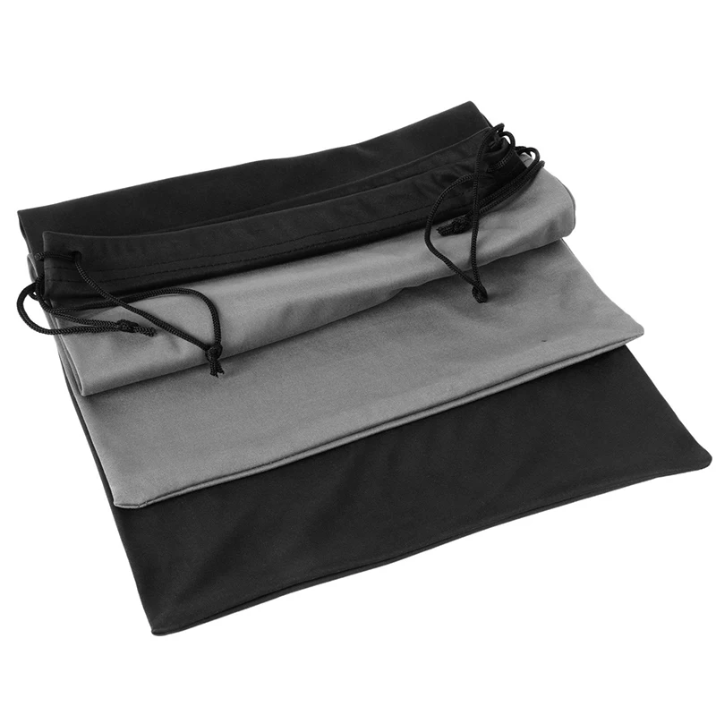 Логотип из микрофибры под заказ мешочек для очков тканевый чехол