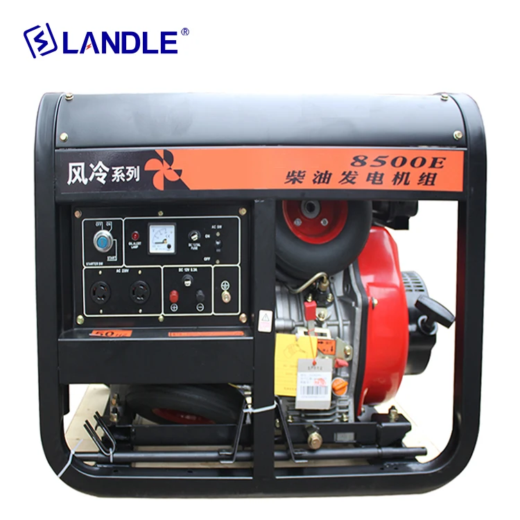 6.5kw silent diesel generator set for home use