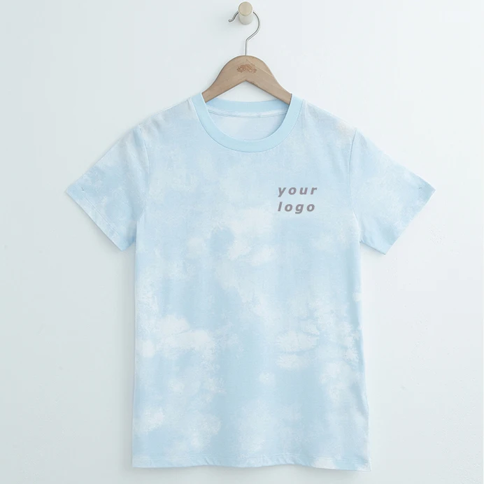 Пользовательский фирменный модный дизайн 100% хлопок мужские футболки оптом tye dye Графические футболки для мужчин