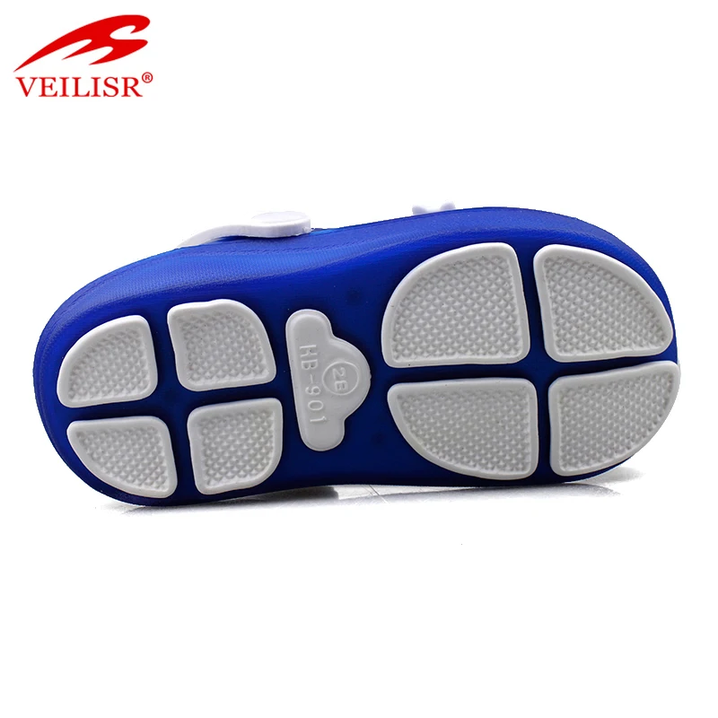 
Outdoor summer beach clear PVC upper children sandals kids clogs 