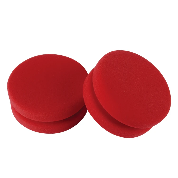 Custom Oem Car 100mm Red sponge Waxing applicator