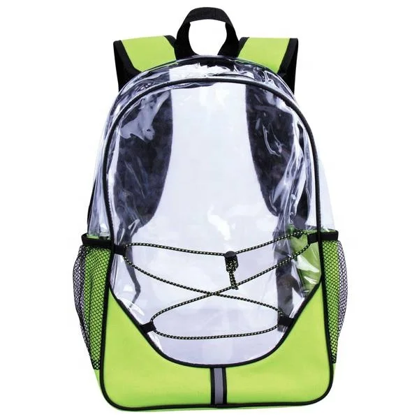 Factory Wholesale Custom Competitive price PVC Material  easy to carry Promotion backpack