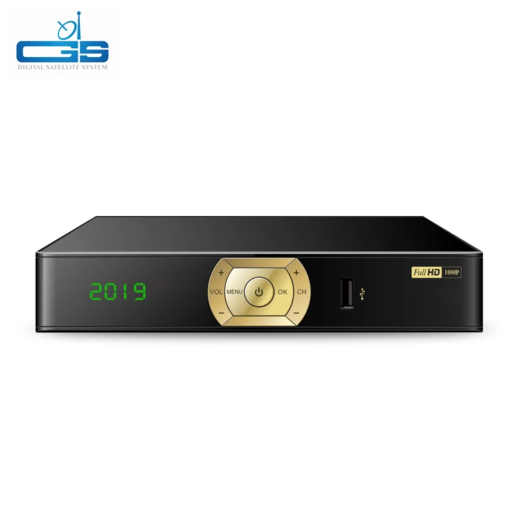 Black Outlook DVB S2 HD Satellite Receiver DVB-S2 Set Top Box TV Digital TV Receiver