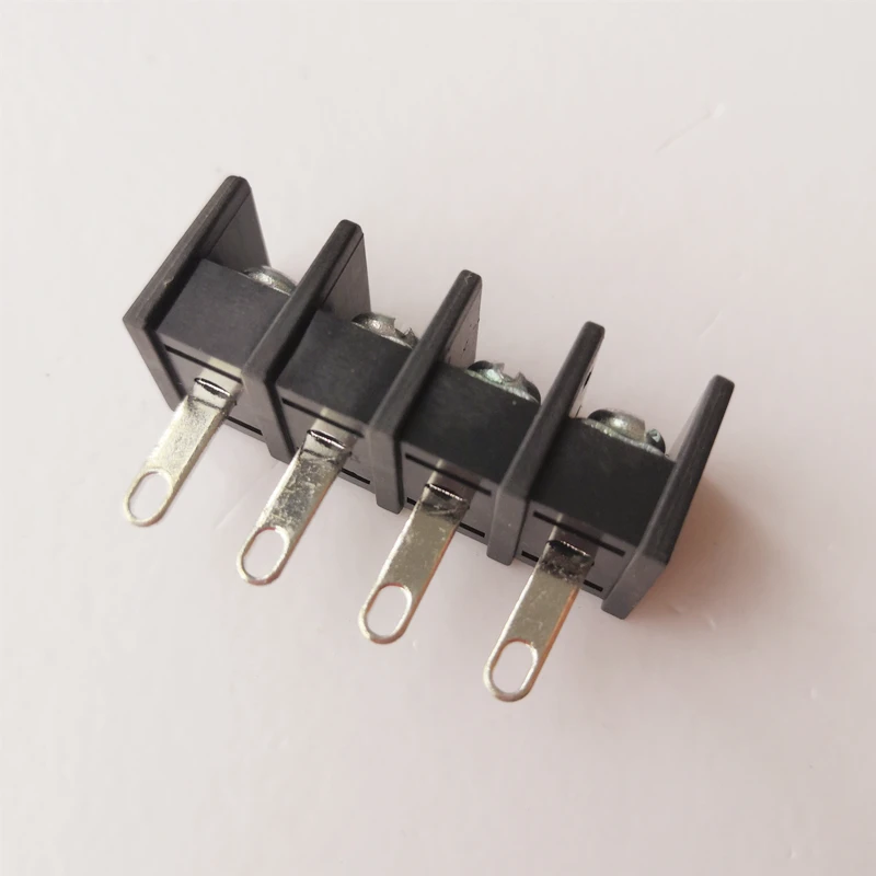 4p 8.25mm American wire gauge Single Row Pin Header  u141-4-8.25-04p