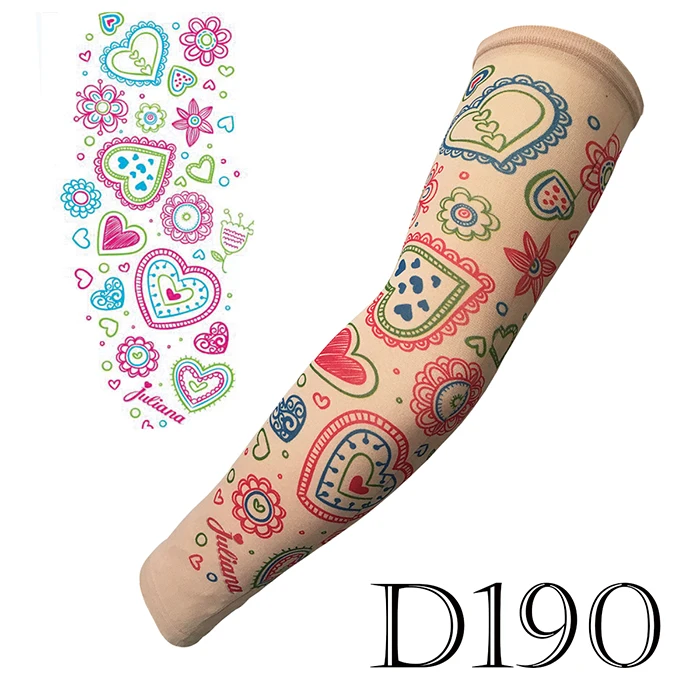 
Temporary Tattoo Sleeves Designs Body Arm Stockings Tatoo for Cool Men Women 