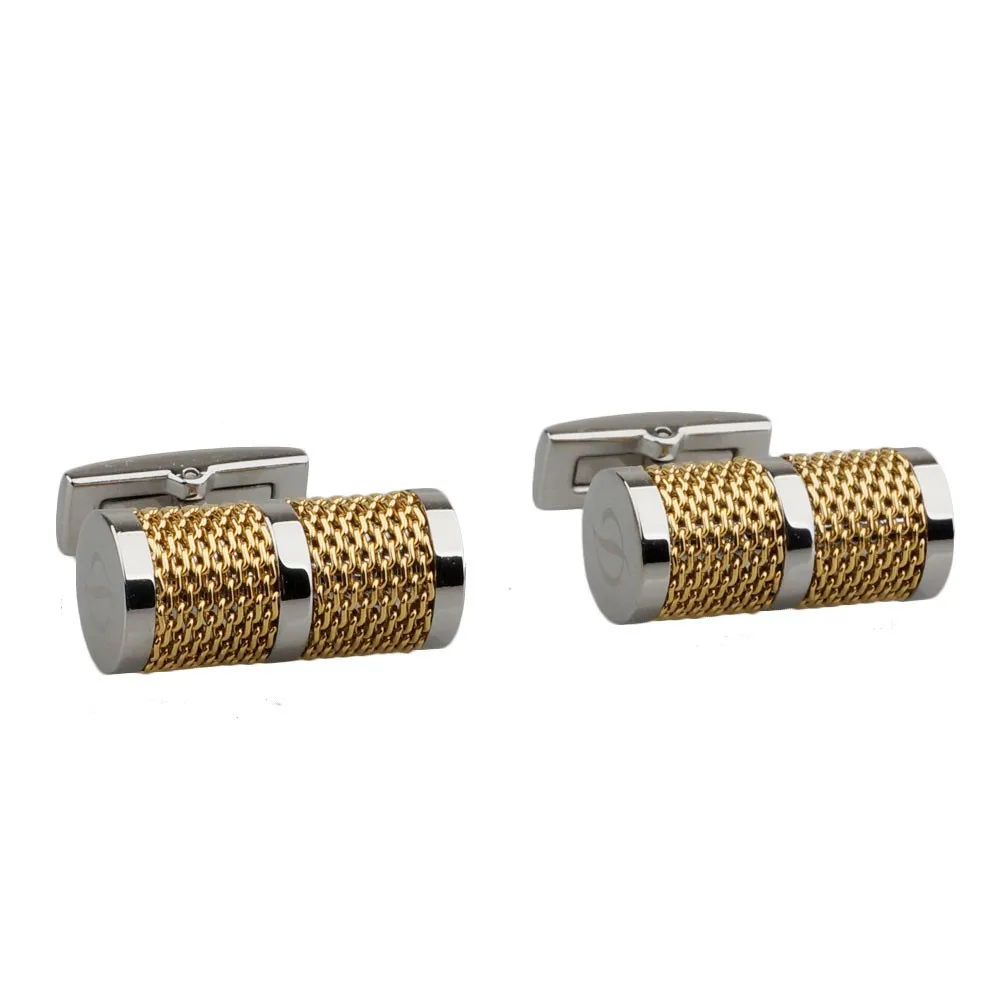 
Stainless Steel Stingray Chain Cufflinks Back 