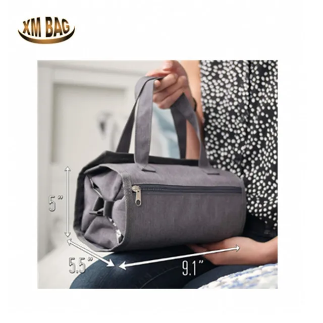 Hanging Travel Toiletries Bag for Women & Men Roll Up Compact Cosmetic Kit with Hook Removable Carry On Pouches