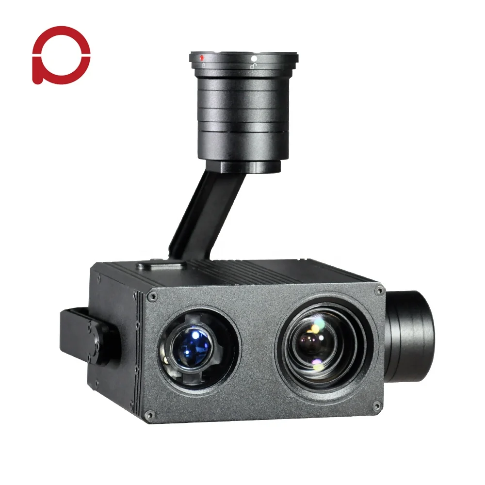 10x Zoom IR Laser Night Vision Object Tracking Gimbal camera payload for DJI UAV / drone