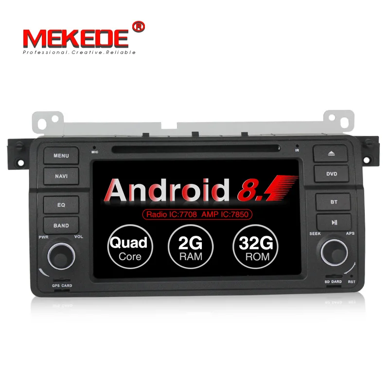 Android 8,1 4 ядра с 2+32 ГБ android dvd плеер автомобиля для BMW E46 M3 318i 320i 325i 328i автомобиль радио Wi Fi навигации