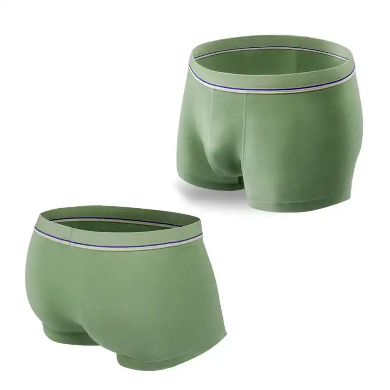 
2021 Factory price Custom Cotton breathable comfortable underwear boxers men underwear 