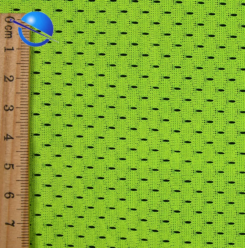 Сетчатая микроткань из полиэстера для подкладки одежды и футбольных костюмов