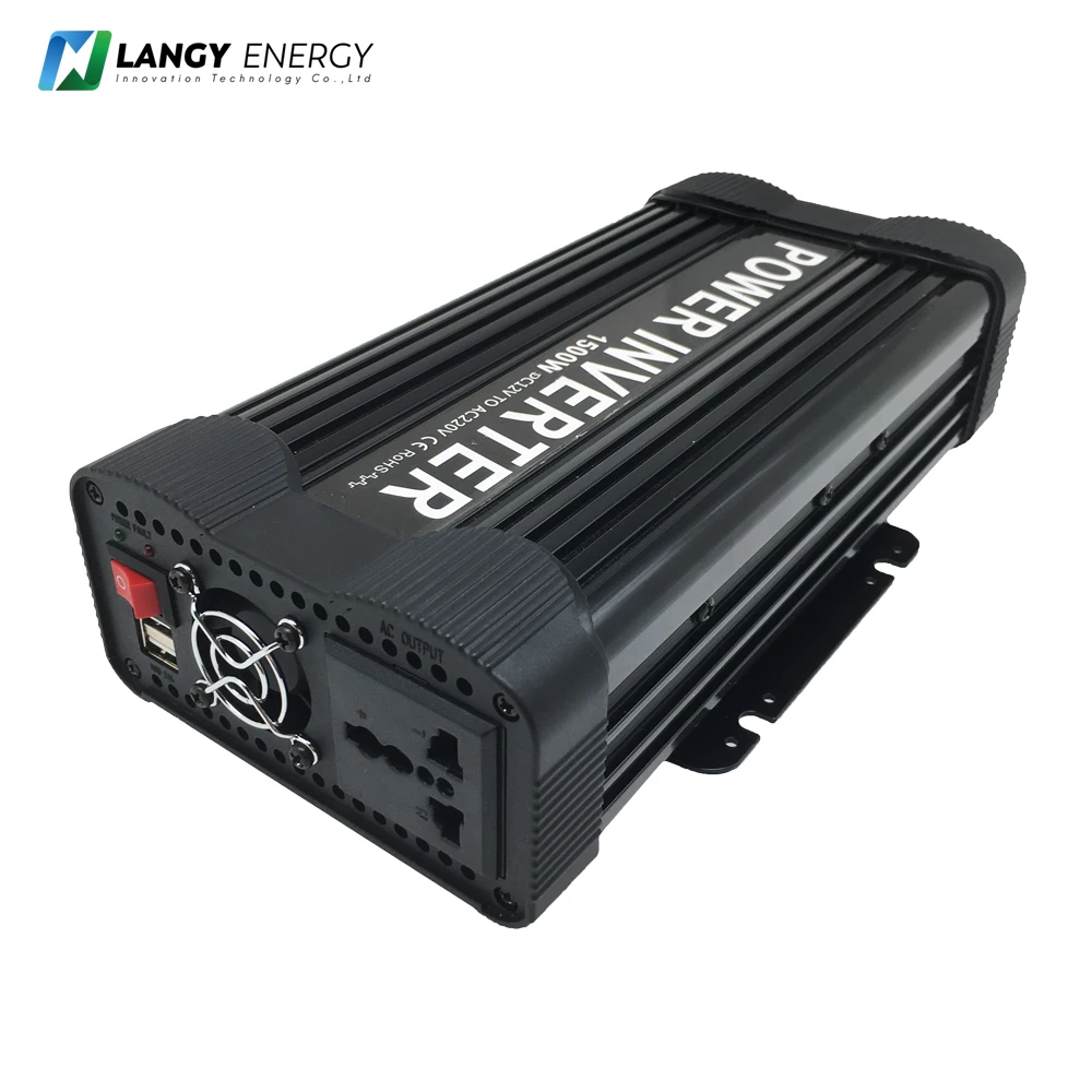 Factory price 1500w inversor 12 v 220 soft start inverter 12v 220v 2000w