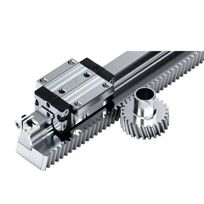 
China supplier customized steel alloy gear rack and pinion for cnc parts router robot automatic smart storage 