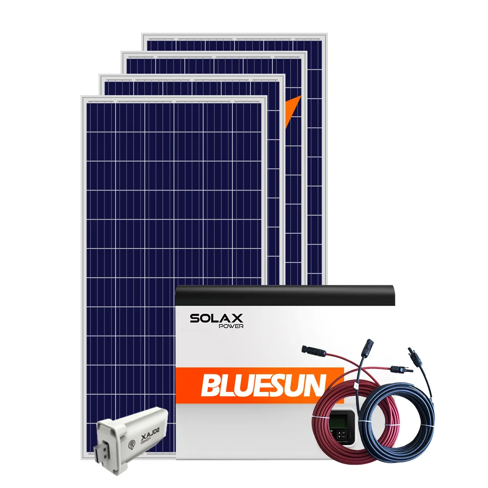 Мини-солнечная электростанция Bluesun 5 кВт гибридная Электростатическая система 5000 Вт домашняя солнечная