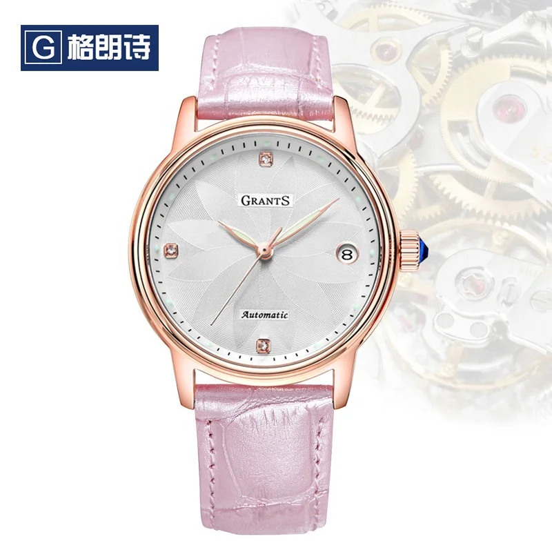 ENLOONG Grants Series mechanical skeleton watches women wrist luxury watch custom logo women ladies watches brands luxury 2019