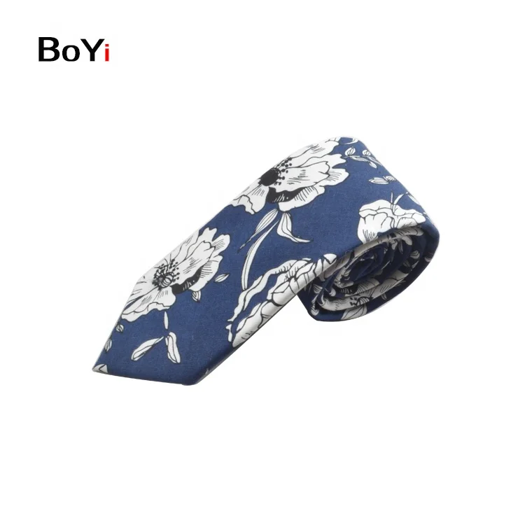 Shengzhou поставки дешевой цене Красочный цветочный принт дизайн тканые 100% хлопок шеи галстук