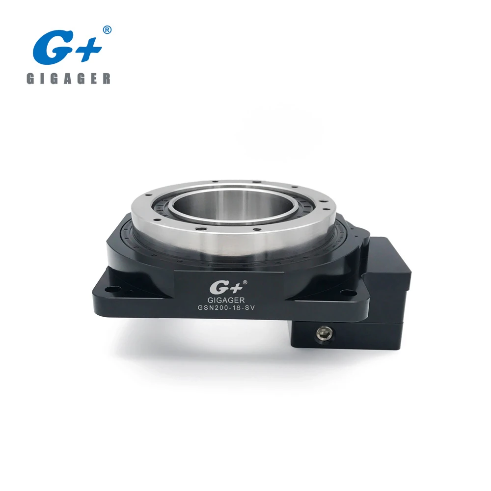 GSN200-18K-SV hollow rotary indexing table large inertia load servo motor for spot welding