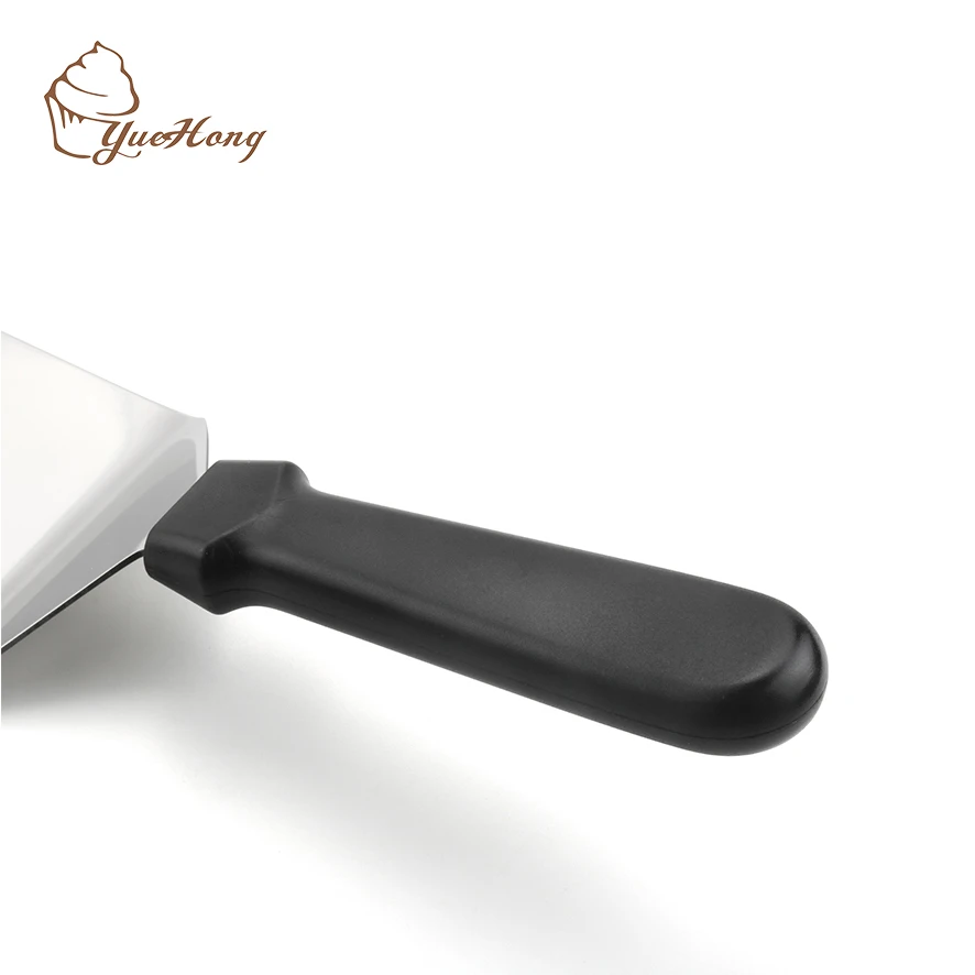 Stainless steel Cake turner, Metal cooking spatula with thicker blade, Pizza cutter
