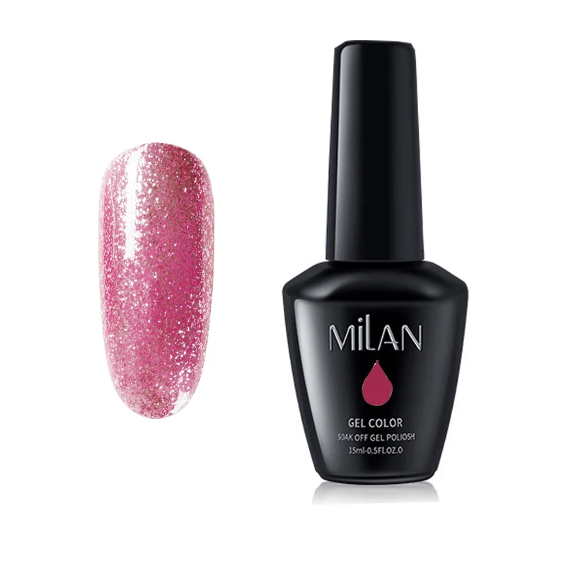 2019 Professional wholesaler Nails Gel enamel gold color 15ml glitter gel polish for nail beauty