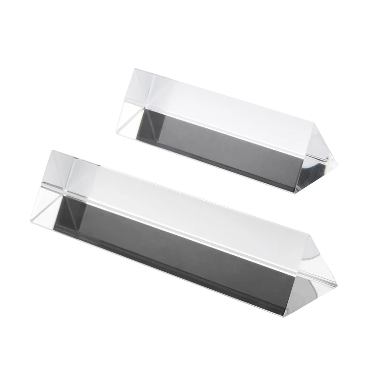 
Optical crystal glass equilateral triangular prism for sale 