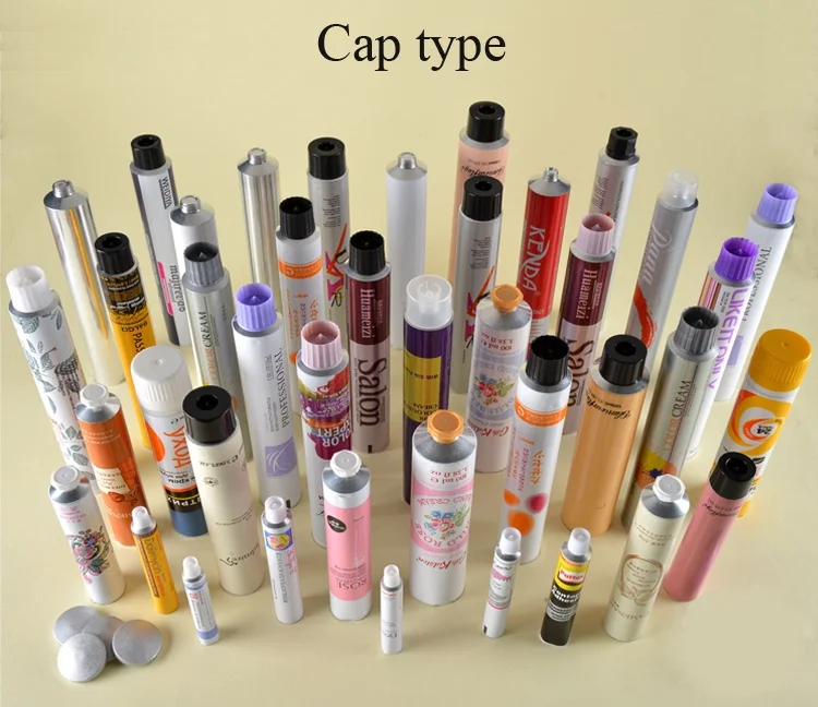 100ml Empty Paints Collapsible Aluminium Tube with octagonal cap