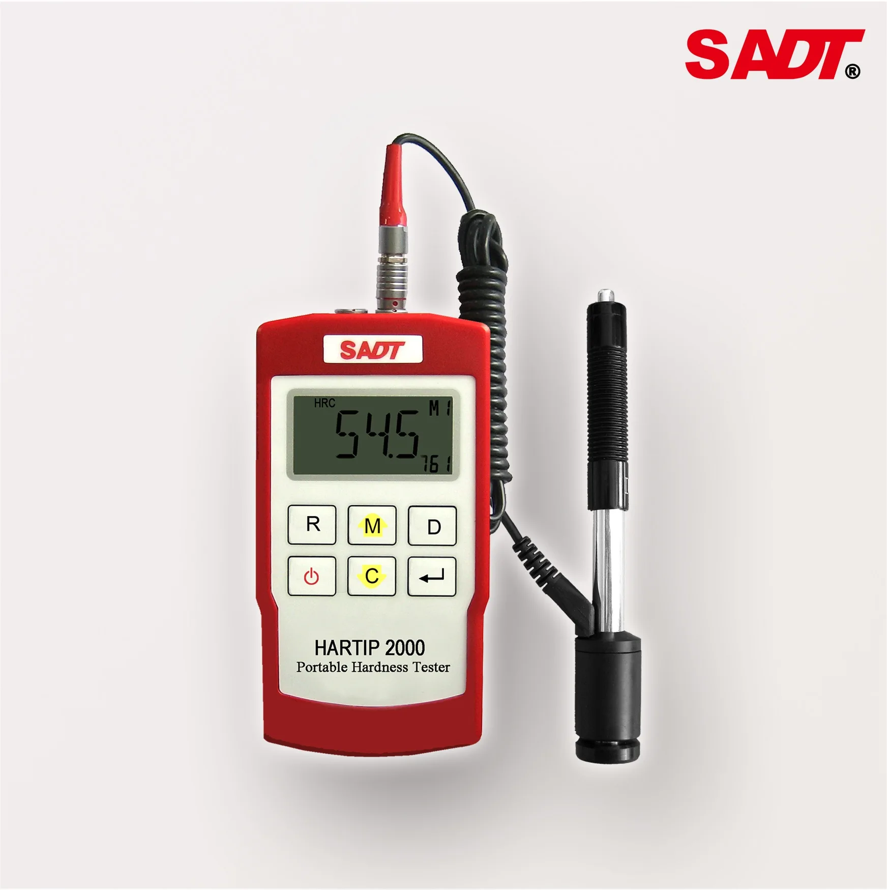 SADT HARTIP2000 Hardness Tester with universal angle (accuracy +/-2 HLD)