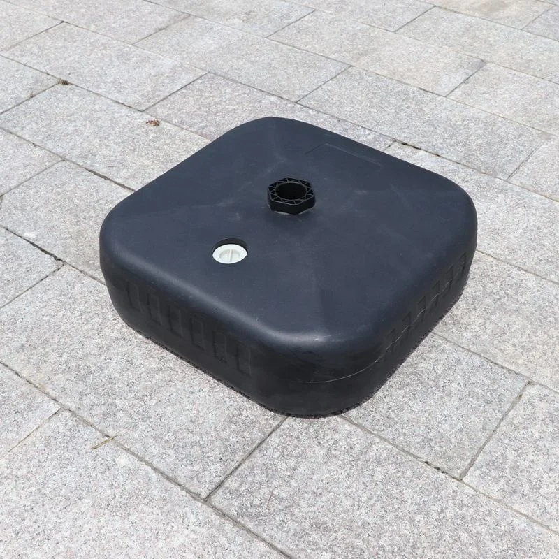 Наружная садовая мебель для патио пластиковый Зонт с ручным приводом от солнца