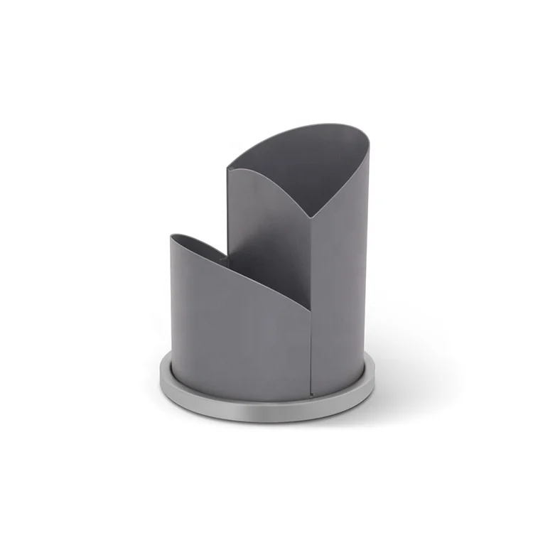 high quality metal green kitchen cutlery holder for kitchen countertop