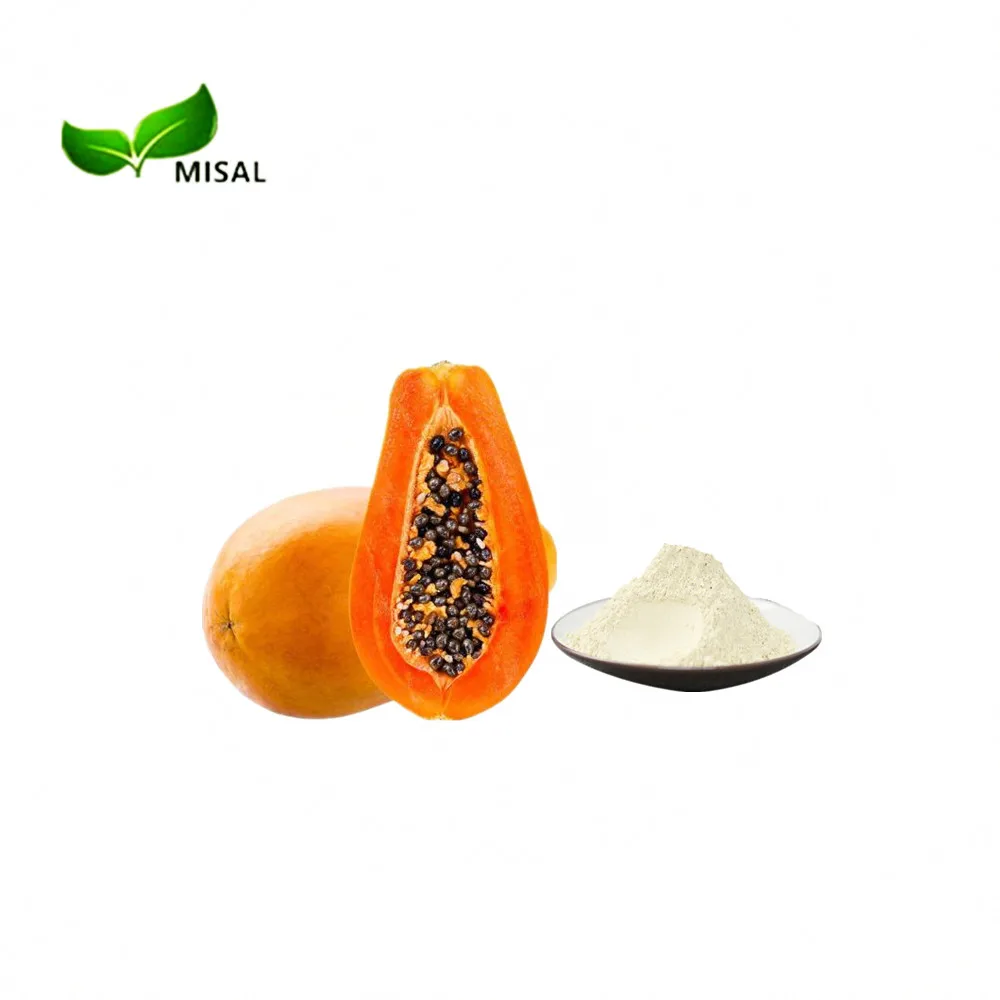 High quality bulk pure papaya extract / papain enzyme / papaya fruit extract