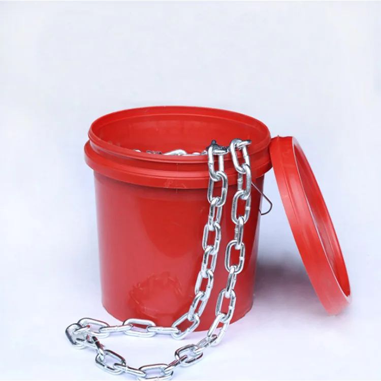 Производство оцинкованной стальной звеньевой цепи хорошего качества