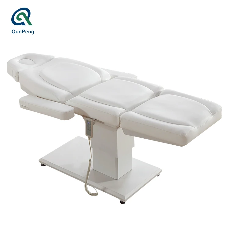 
Hot sale luxury electric treatment bed beauty salon facial massage bed 