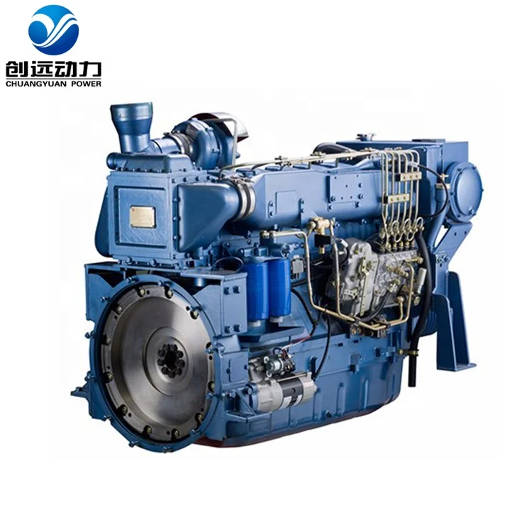 Hot sale WD10 series 300hp marine diesel engine boat engine