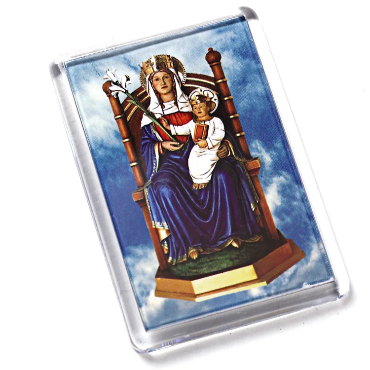 Factory Customized Design Different Shape Acrylic Fridge Magnet Photo Frame