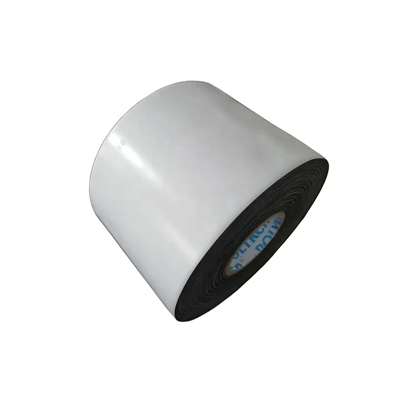 Polyken955 white color butyl rubber adhesive pipe protection steel tape thickness 15mils,20mils,25mils,30mils for gas pipeline