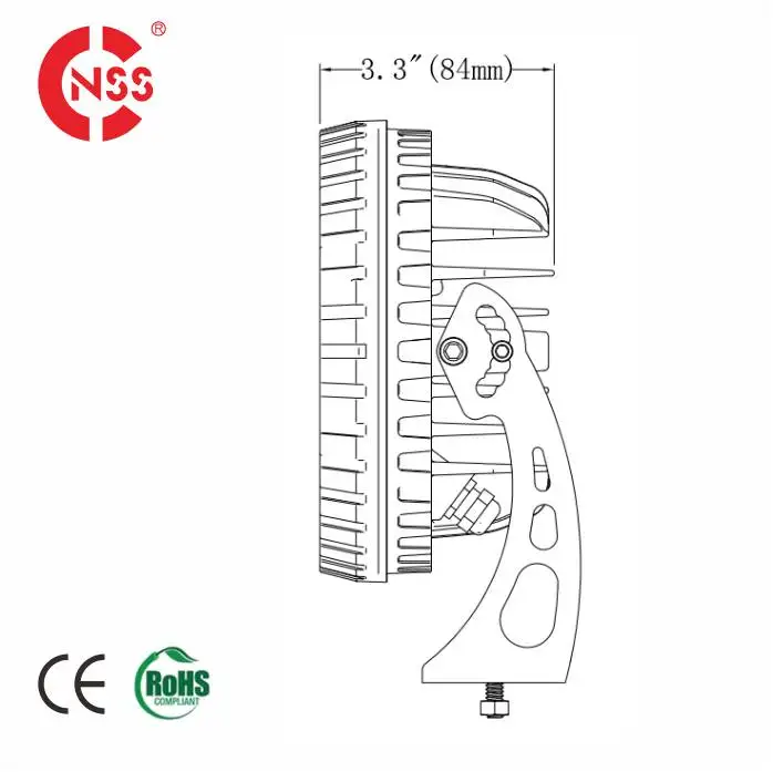 Offroad LED Work Light for car 12V 24V led work lamp 10000lm  68W  70W  73W LED Work Light