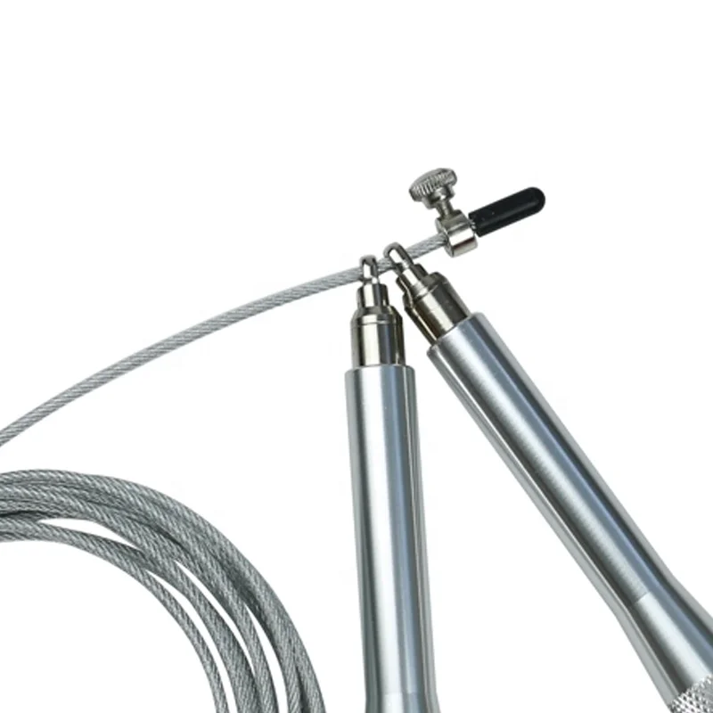 Cross Fit Fitness Ball Bearing Aluminum Adjustable Speed Skipping Rope Jump Rope