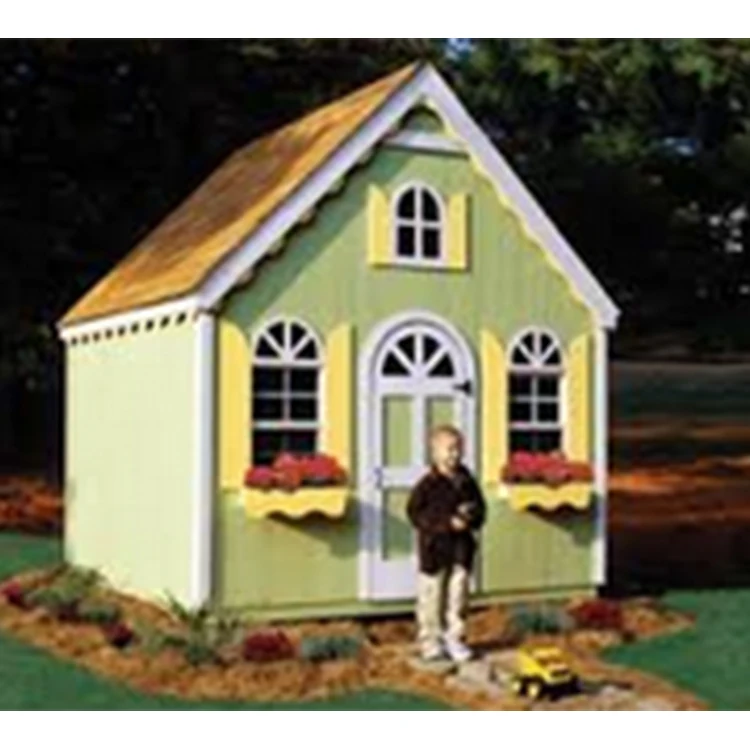 Customizable Cheap Outdoor Wooden Children Playhouse for Sale