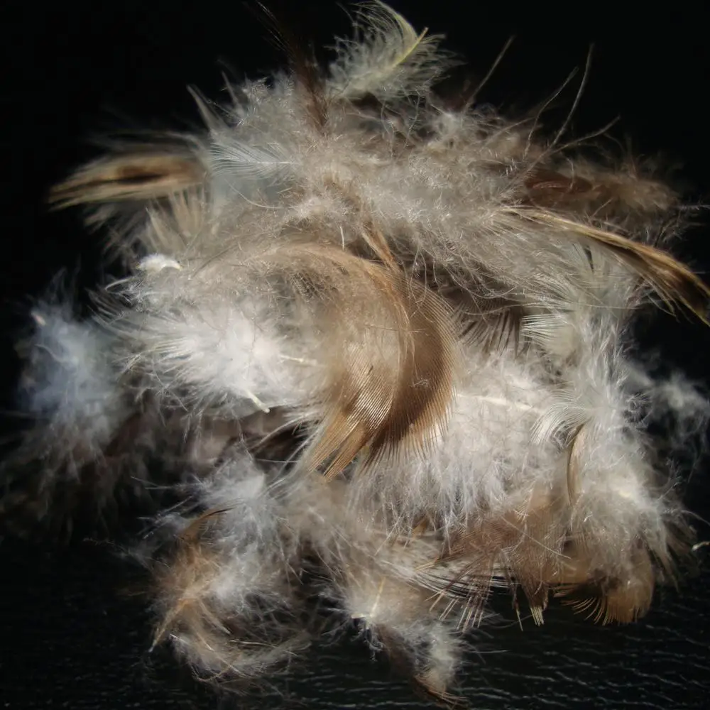 
Washed Grey Duck Feather And Down 90% 