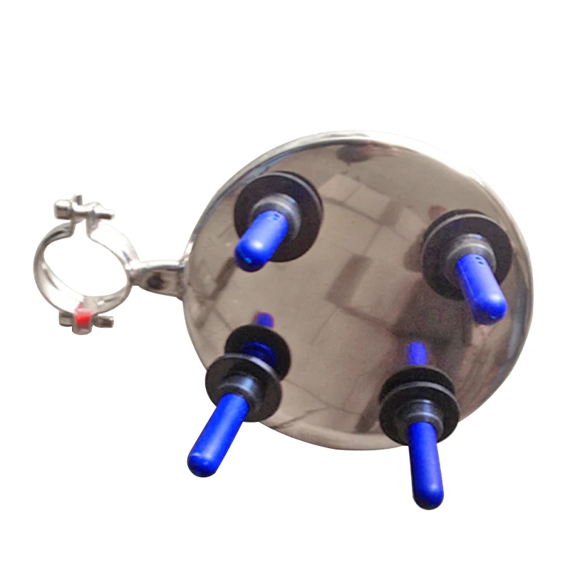 With Leather Packing Stainless Steel Cleaning Plate for Cow Milking Parlor CIP System Spare Parts