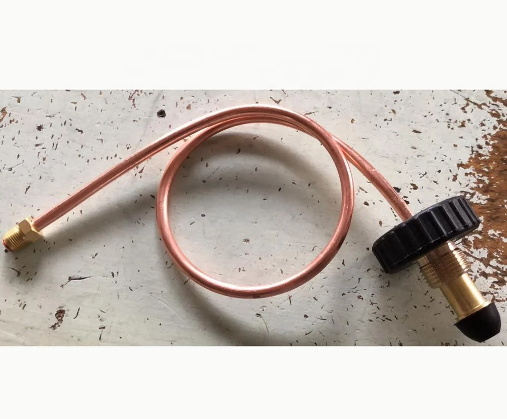 Copper Capillary gas Tube Cylinder Connector gas fitting