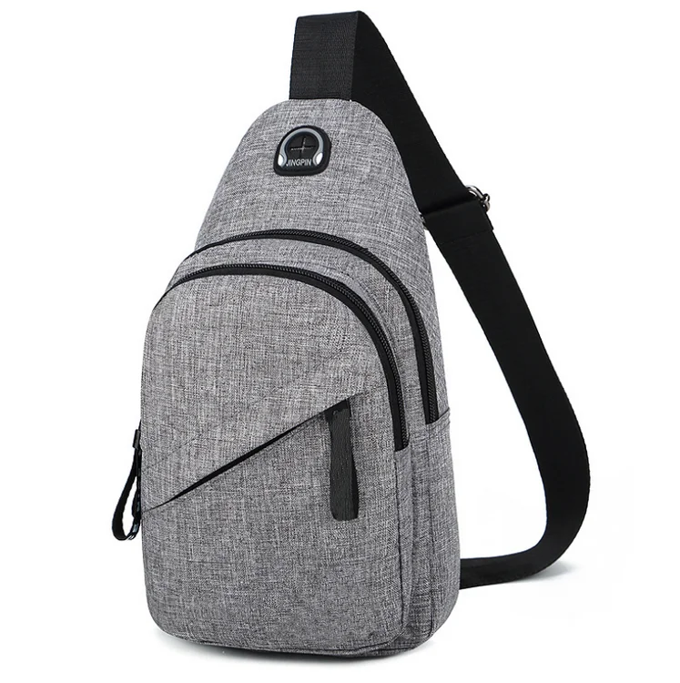 Men Travel Hiking Sling Chest Bag Cross Body Satchel Shoulder Back Sports Phone Pack